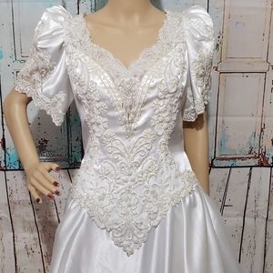 Ginza Collection Beaded/Sequin Wedding Gown sz14